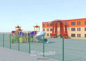 2D ограждения для школ и детских садов в Балаково