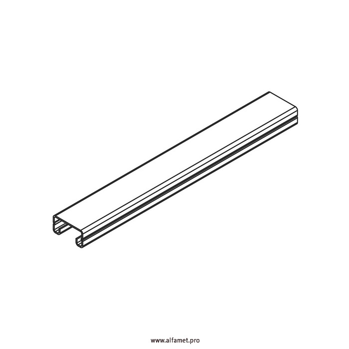 Монтажный профиль СТРАТ неперфорированный 41х21х3000 (1,5 мм)