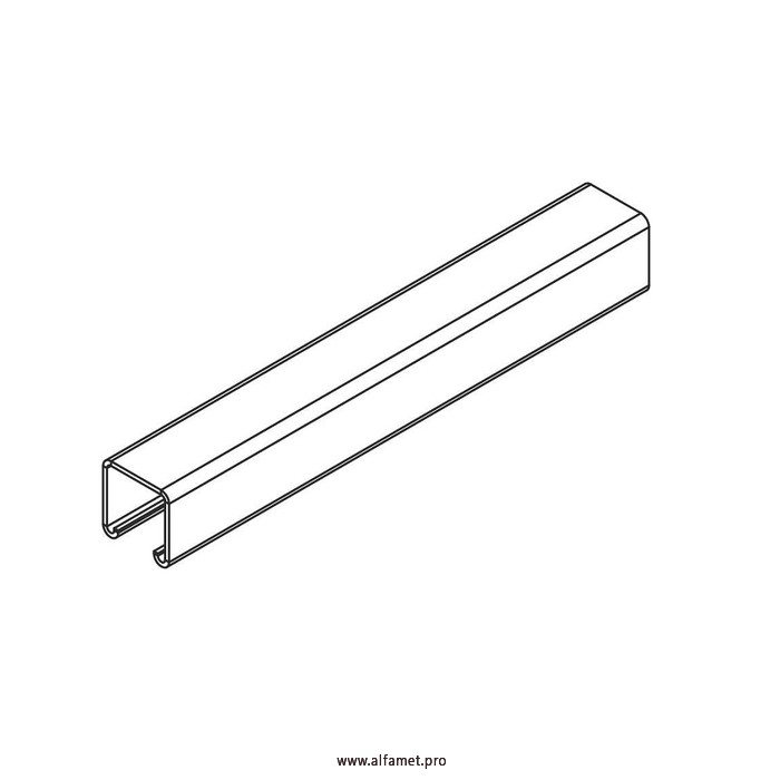 Монтажный профиль СТРАТ неперфорированный 41х41х3000 (2,5 мм)